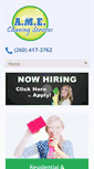 Mobile Screenshot of amecleaningservices.com